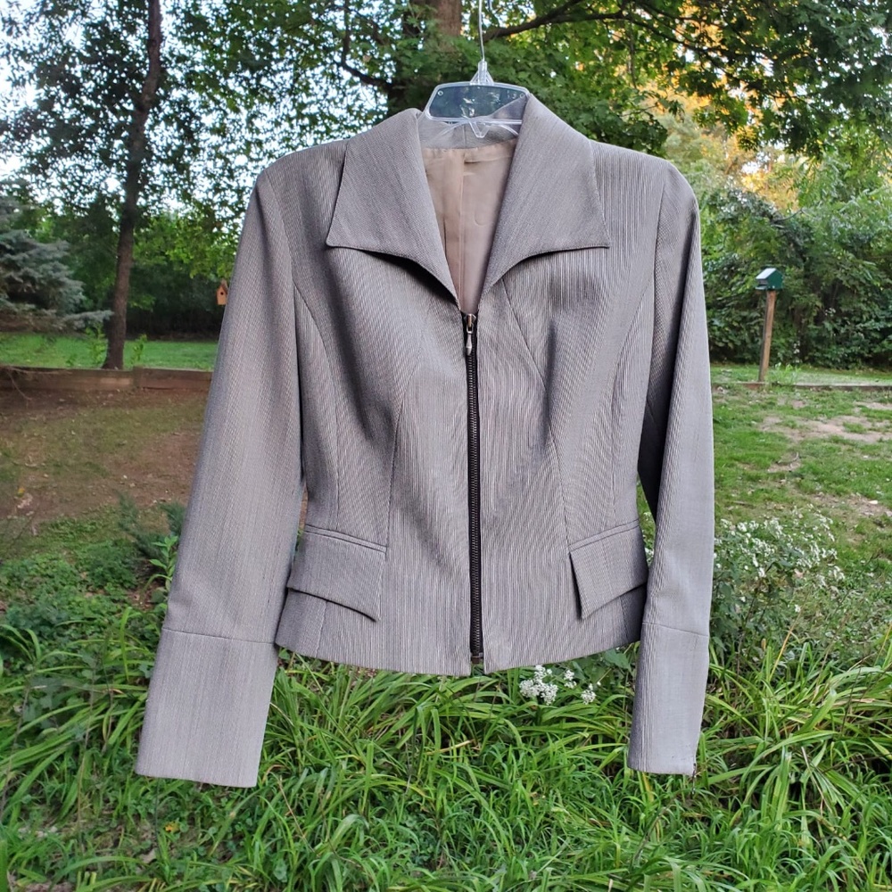 Vintage 90s Grey Jacket Blazer